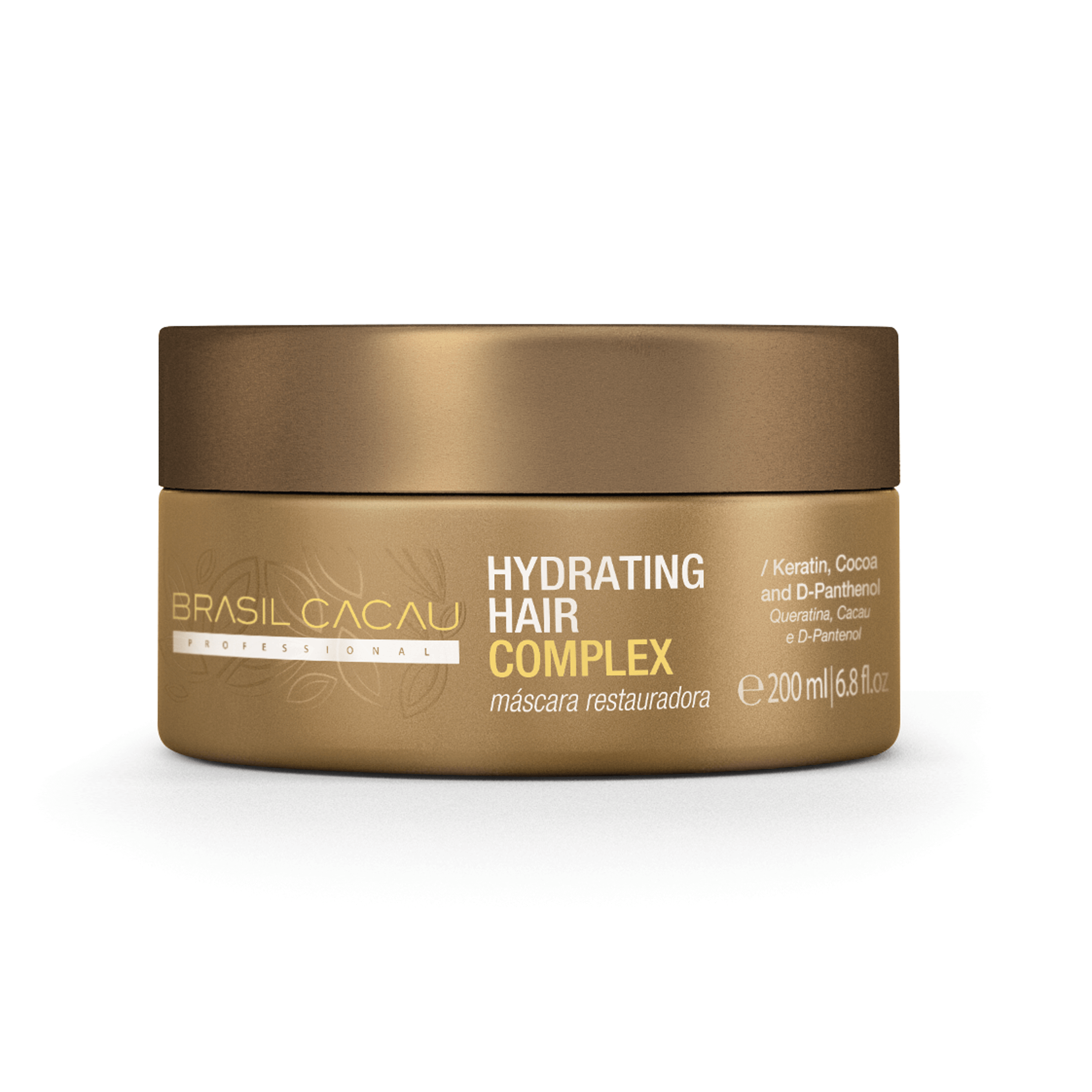 Flacone Brasil Cacau Hydrating Hair Complex Cadiveu maschera idratazione profonda professionale