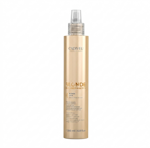 Flacone Blonde Reconstructor Blonde Lock N°4 Cadiveu 200ml leave-in protettivo biondi