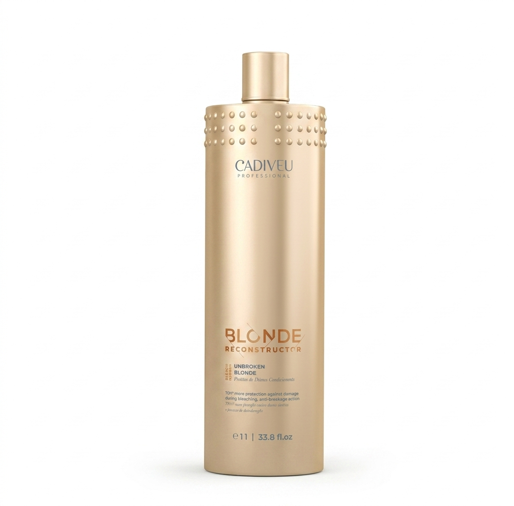 Flacone Blonde Reconstructor Unbroken Blonde Cadiveu 1L protettore di legami professionale plex