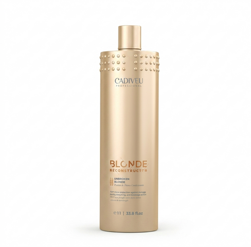 Flacone Blonde Reconstructor Unbroken Blonde Cadiveu 1L protettore di legami professionale plex