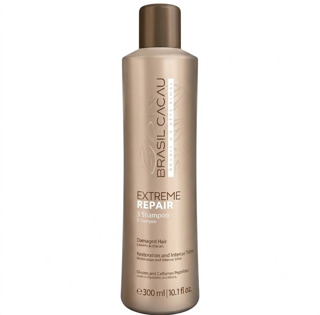 Flacone Extreme Repair Shampoo Cadiveu 300ml shampoo riparatore per capelli molto danneggiati e sfibrati
