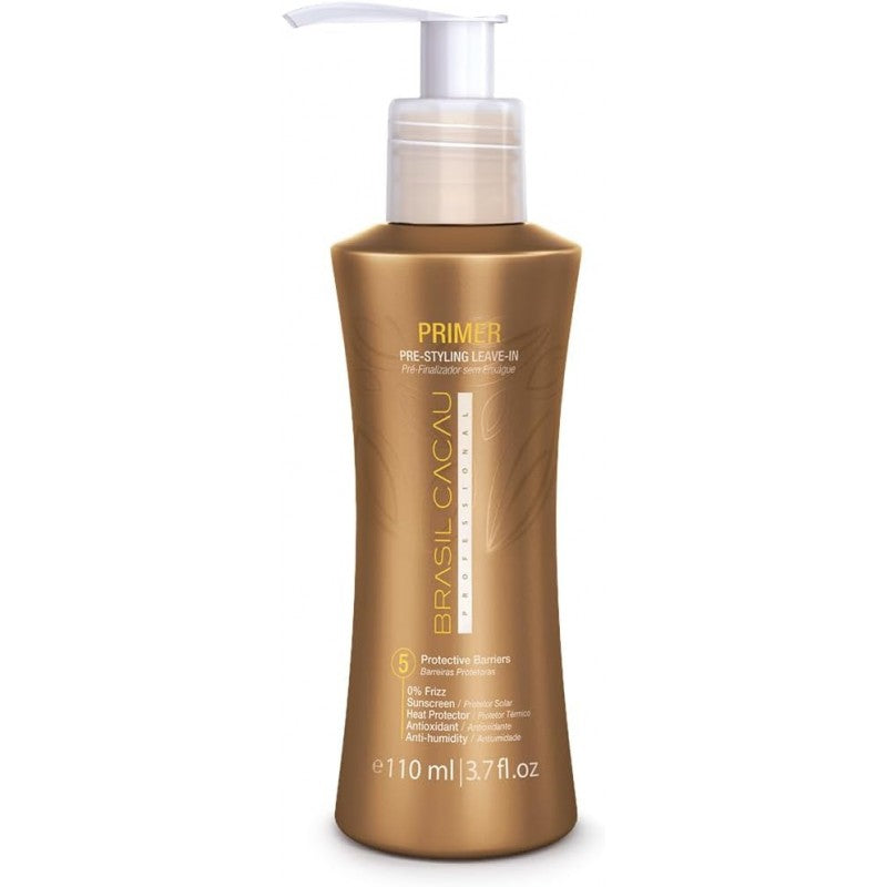 Flacone Brasil Cacau Primer Cadiveu 110ml termoprotettore professionale pre-styling