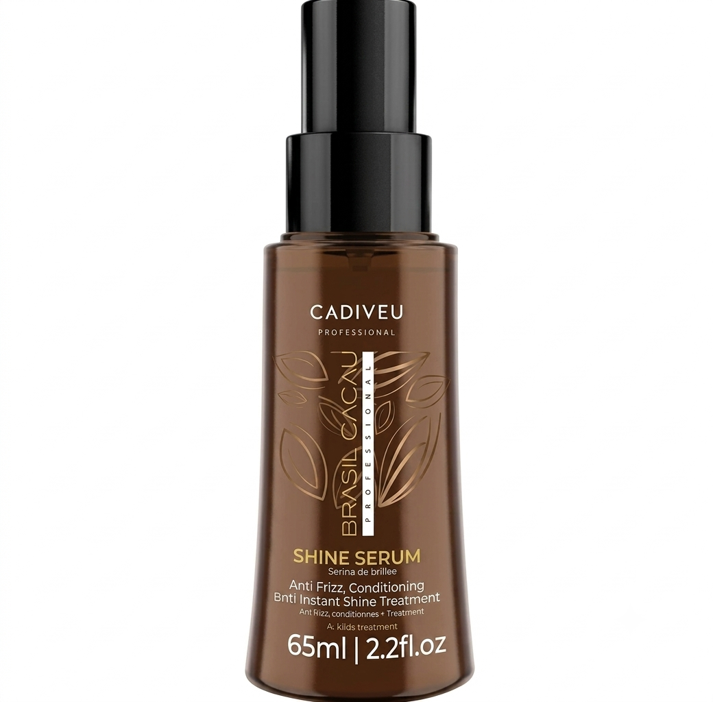 Flacone Shine Serum Cadiveu Brasil Cacau 65ml siero illuminante e protettivo anti-crespo