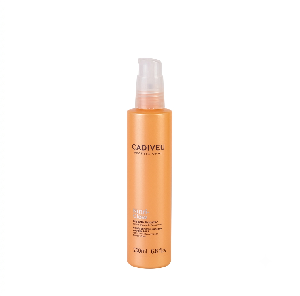 Flacone Nutri Glow Miracle Booster Cadiveu 200ml elisir concentrato illuminante nutriente
