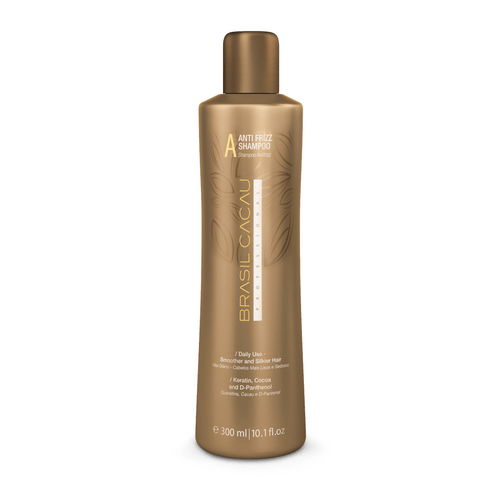 Flacone Brasil Cacau Anti Frizz Shampoo Cadiveu 300ml mantenimento liscio domestico