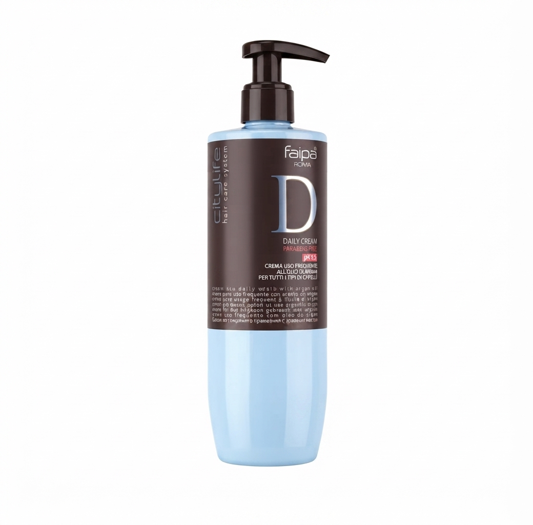 Flacone Faipa Daily Cream 400ml crema balsamo districante idratante uso frequente per tutti i tipi di capelli