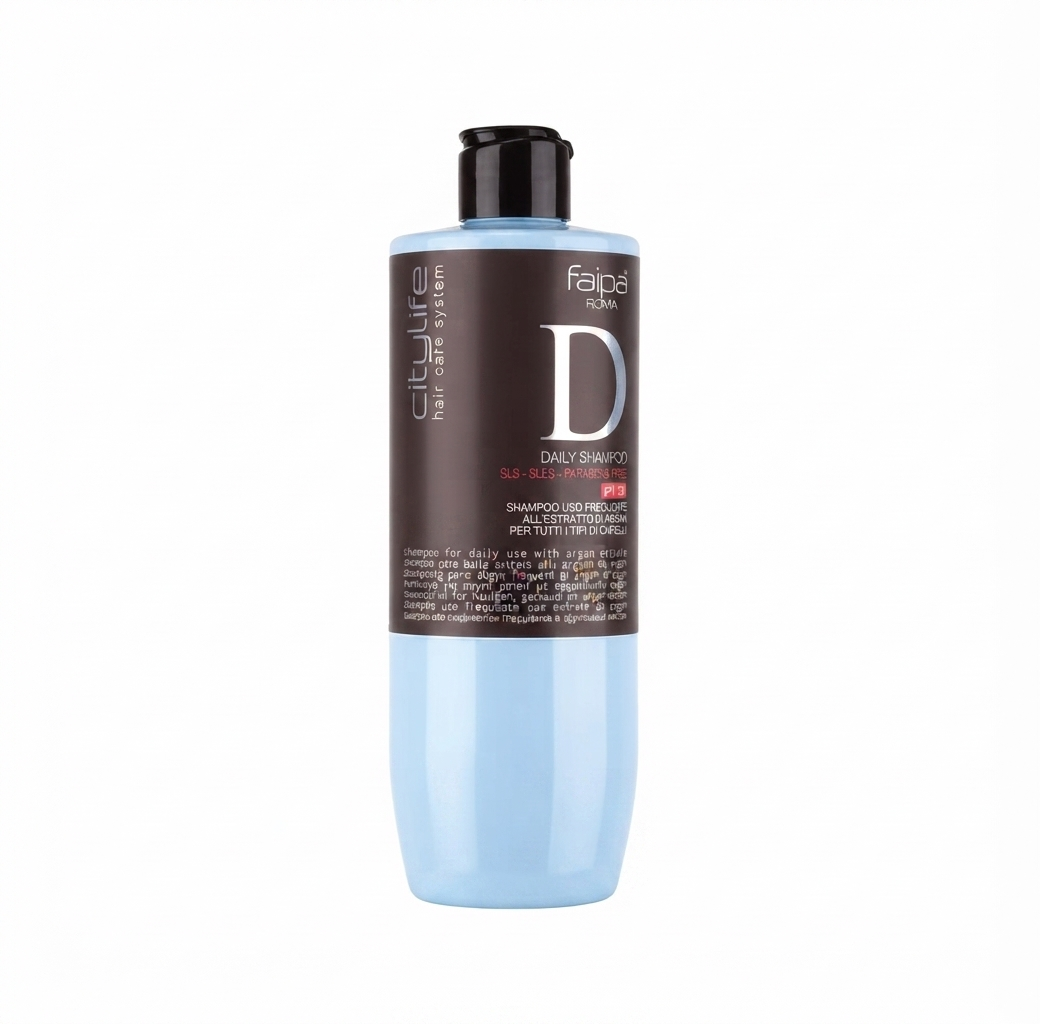 Flacone Faipa Daily Shampoo 400ml delicato idratante uso frequente per tutti i tipi di capelli