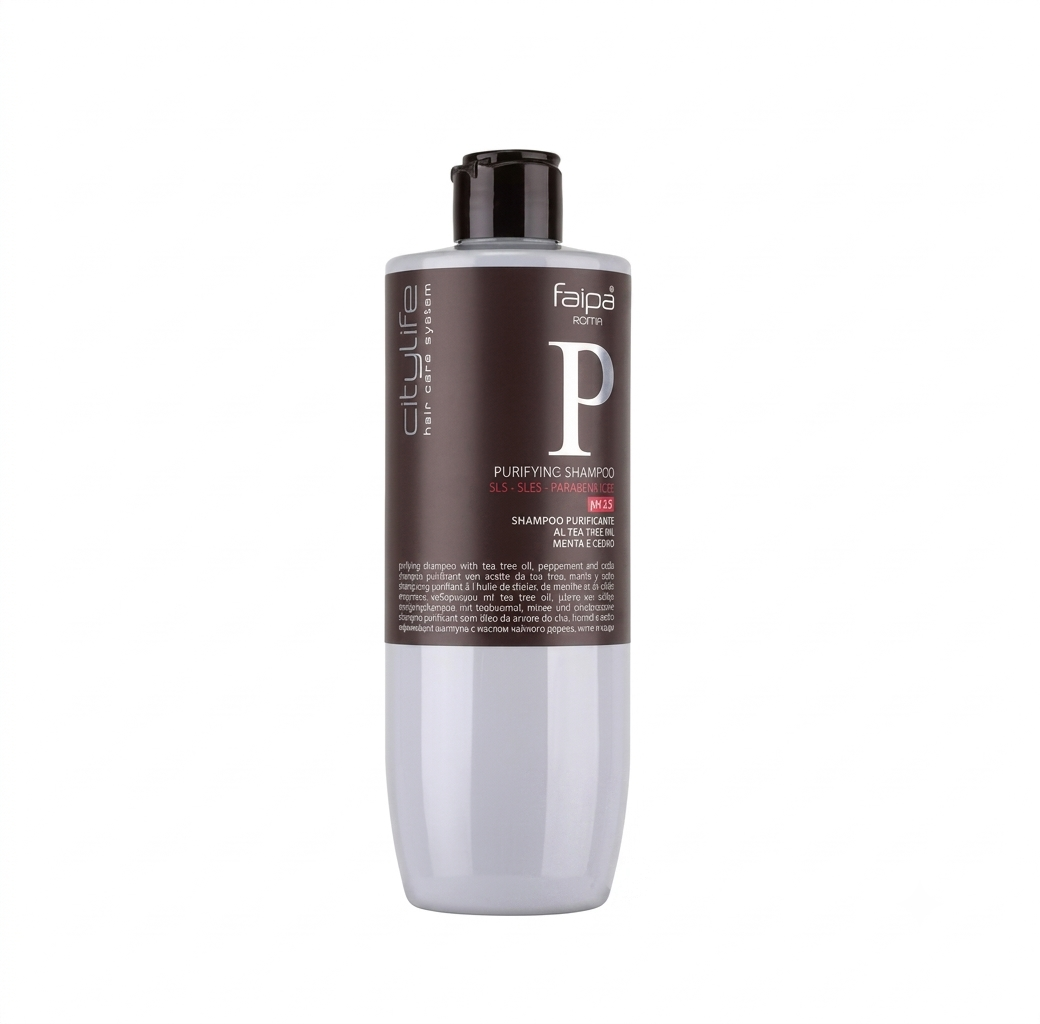 Flacone Faipa Purifying Shampoo 400ml shampoo purificante antiforfora e per capelli grassi