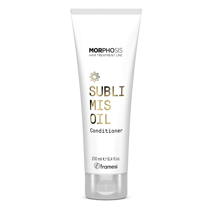 Flacone Morphosis Sublimis Oil Conditioner Framesi 250ml balsamo idratante professionale