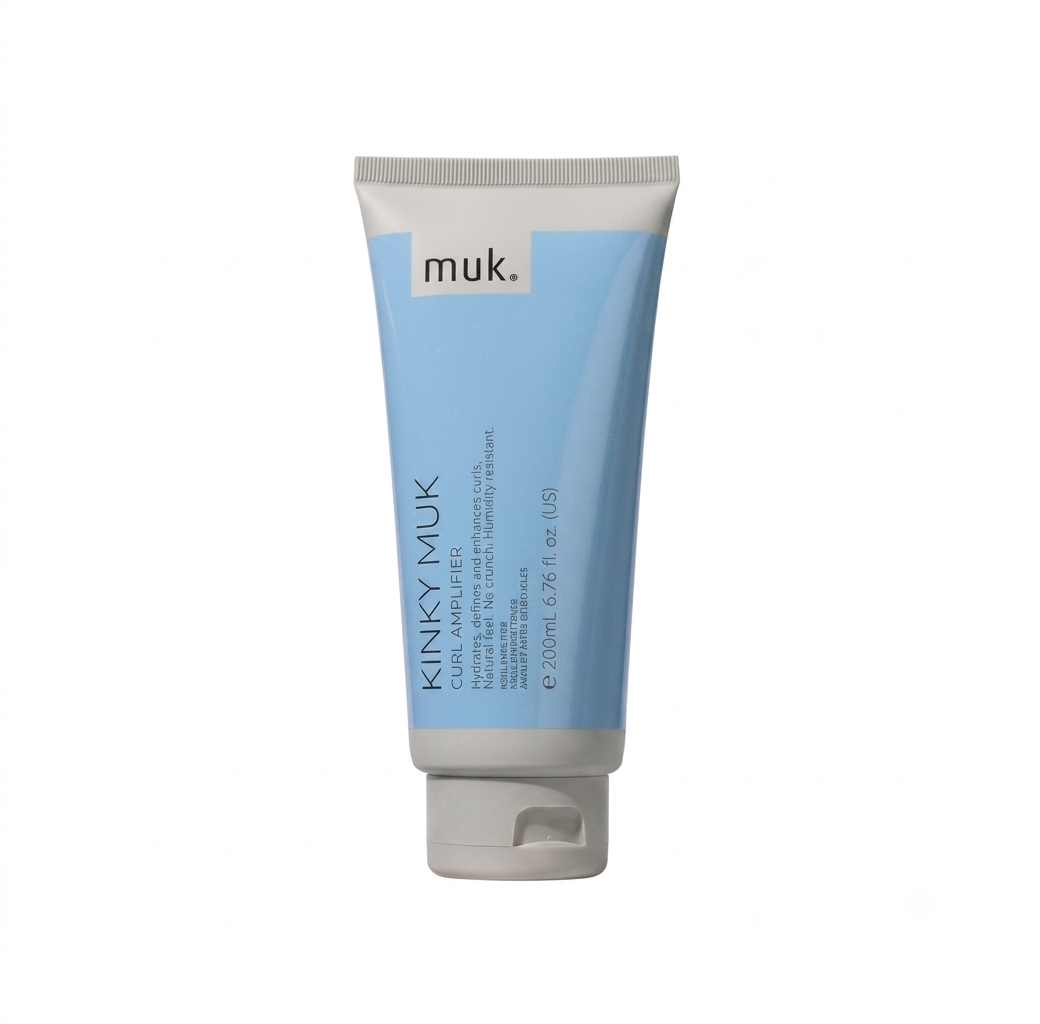 Flacone muk Kinky muk Curl Amplifier 200ml crema styling per definizione e idratazione capelli ricci e mossi