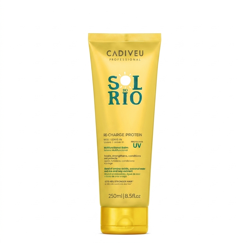Tubo Sol do Rio Re-Charge Protein Cadiveu 250ml maschera ricostruzione proteica leave-in
