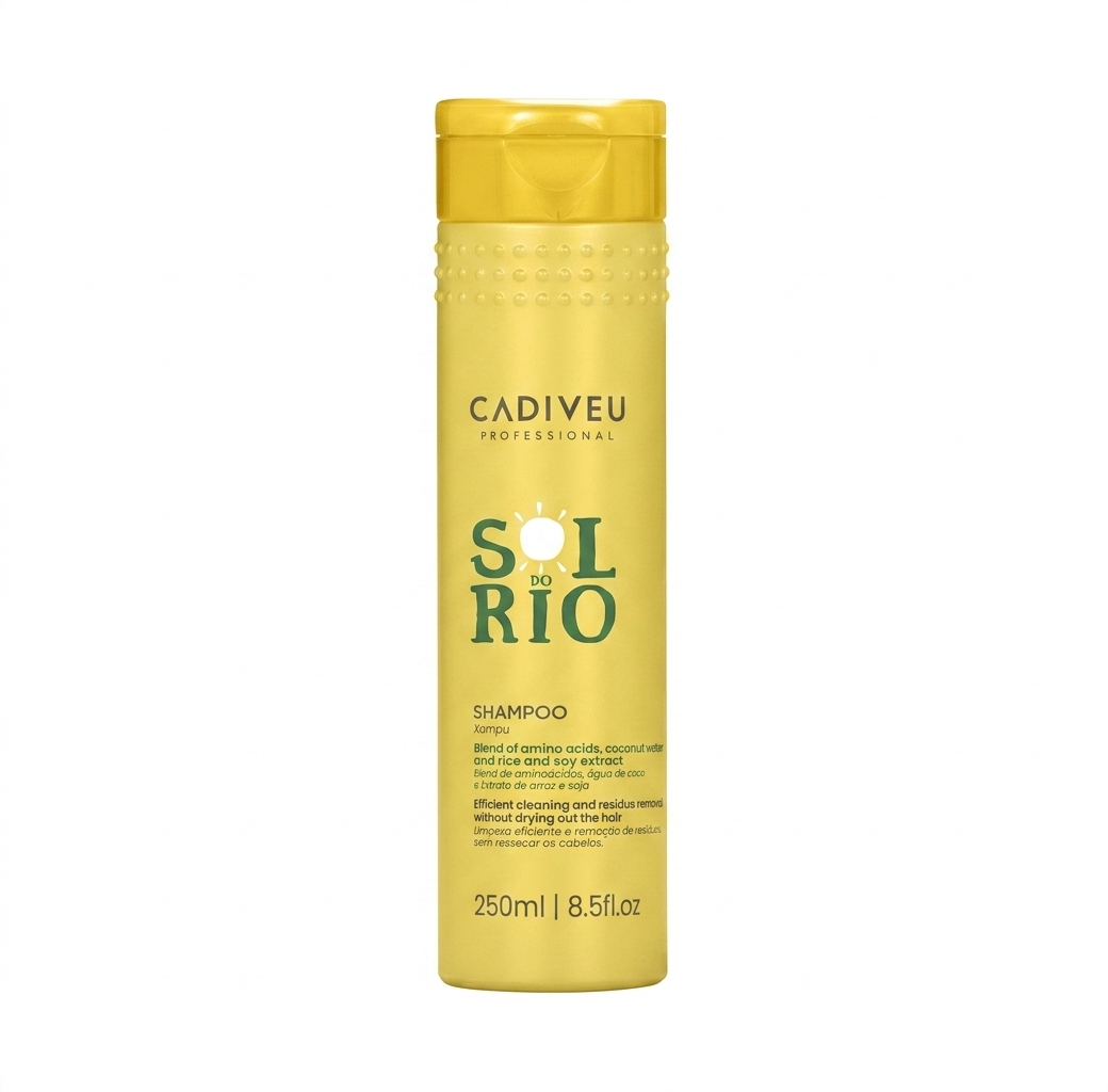 Flacone Sol do Rio Shampoo Cadiveu 250ml detersione ricostruttiva senza solfati