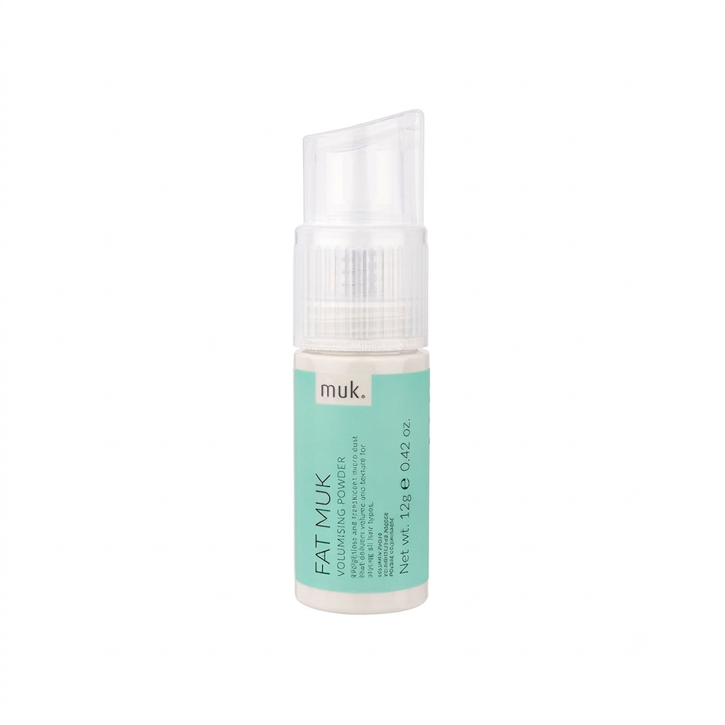 Flacone muk Fat muk Volumising Powder 10g polvere volumizzante e opacizzante per capelli fini e radici piatti