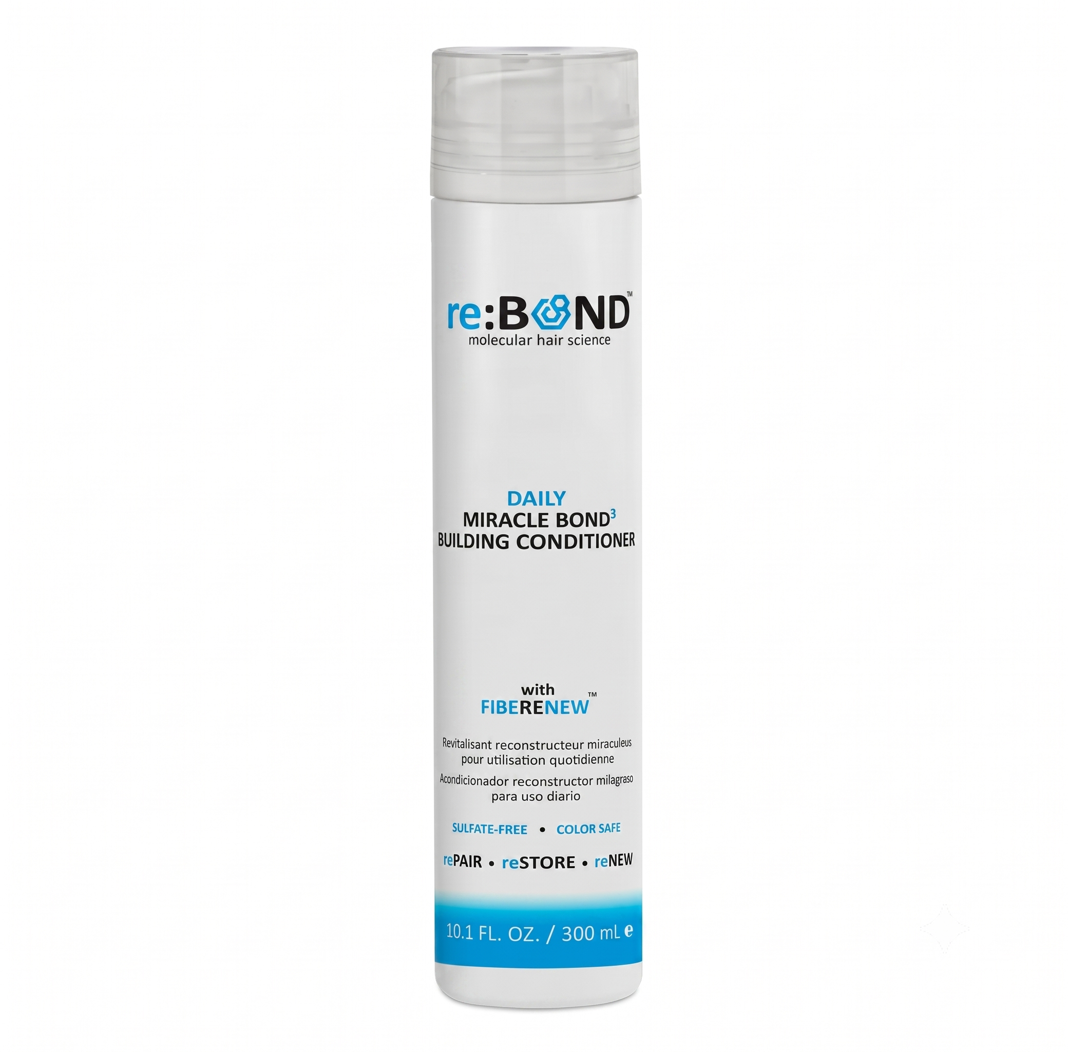 Flacone Rebond Hair Daily Miracle Bond Building Conditioner 300ml balsamo quotidiano per la ricostruzione dei ponti disolfuro